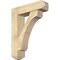 Ekena Millwork Legacy Craftsman Rough Sawn Bracket w/ Offset Brace, Douglas Fir, 8"W x 30"D x 38"H BKT0806X30X38LEC04RDF - alternate 1